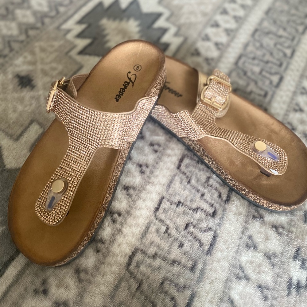 Rose gold  sandals